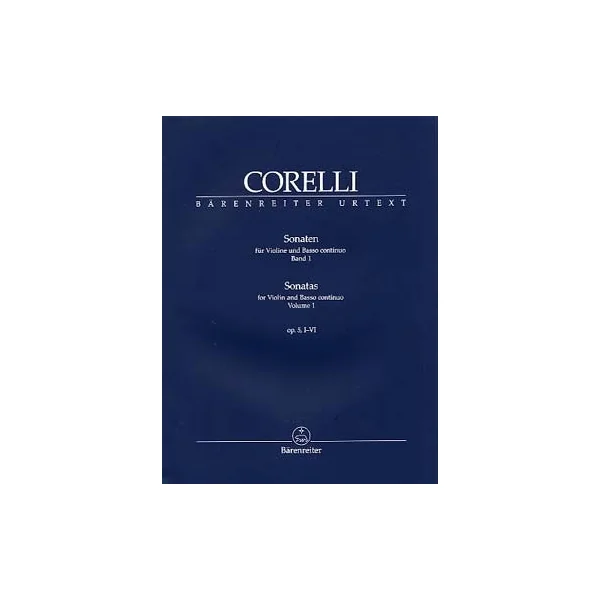 Corelli A. 12 Sonatas OP 5 Vol 1 Violon-1