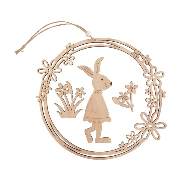 Couronne en bois VBS « Printemps - Pâques »