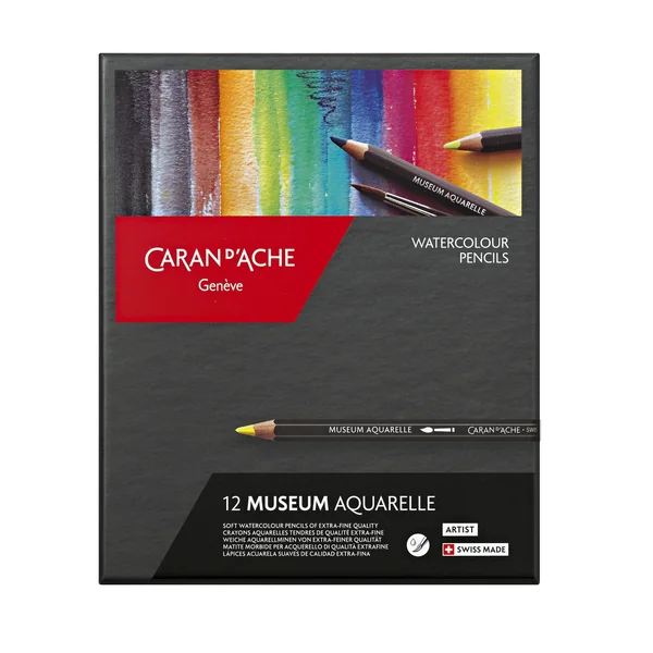 Crayon aquarellable Museum boîte de 12