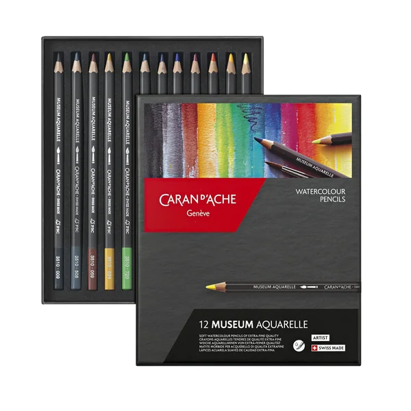 Crayon aquarellable Museum boîte de 12