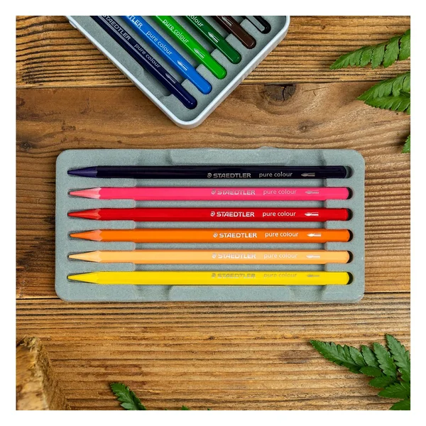 Crayons de couleur aquarellables STAEDTLER « Watercolour pure colour »