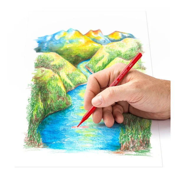 Crayons de couleur aquarellables STAEDTLER « Watercolour pure colour »