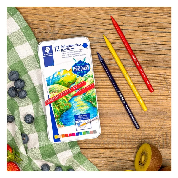 Crayons de couleur aquarellables STAEDTLER « Watercolour pure colour »
