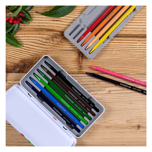 Crayons de couleur aquarellables STAEDTLER « Watercolour pure colour »