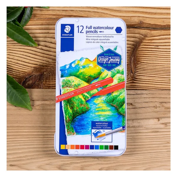 Crayons de couleur aquarellables STAEDTLER « Watercolour pure colour »