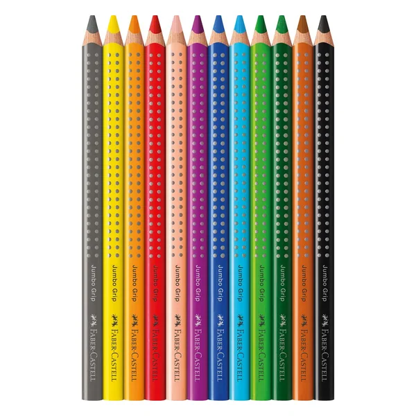 Crayons de couleur FABER-CASTELL « Jumbo Grip »