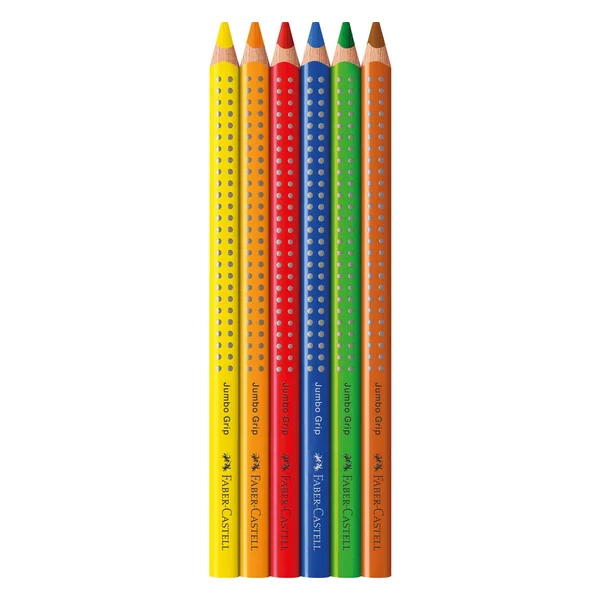 Crayons de couleur FABER-CASTELL « Jumbo Grip »