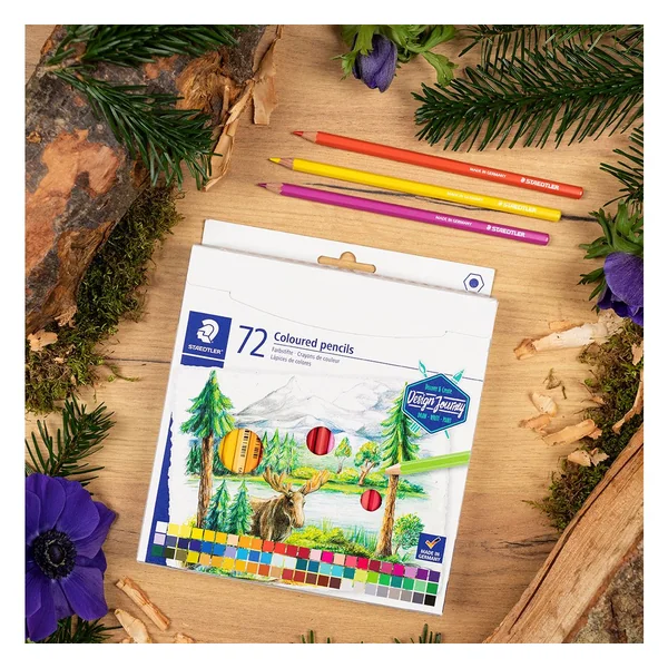 Crayons de couleur STAEDTLER, 72 pc.