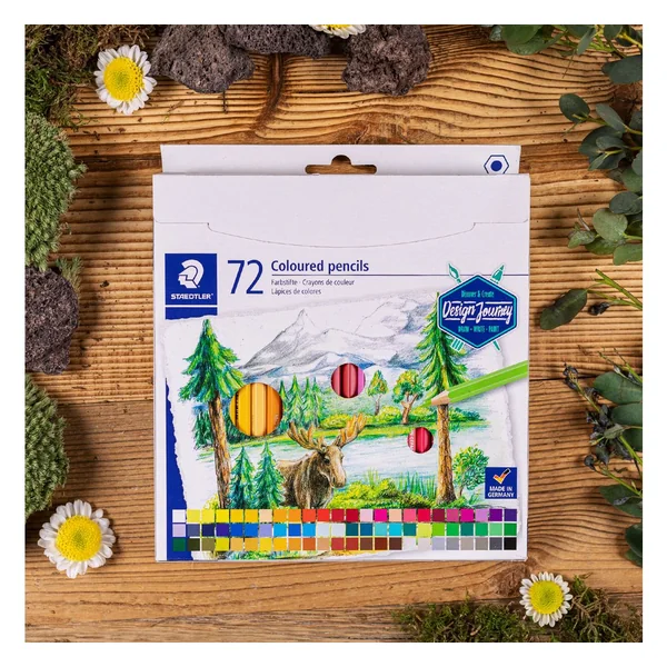Crayons de couleur STAEDTLER, 72 pc.