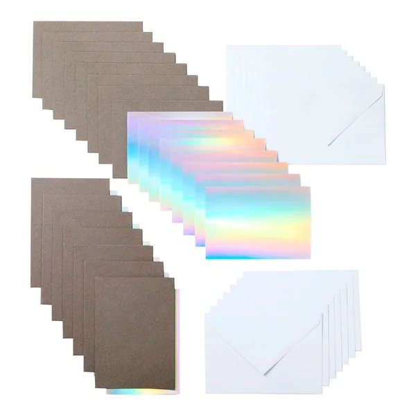 Cricut Joy Cartes doubles avec encarts & enveloppes "Insert Cards", 8,89 x 12,45 cm