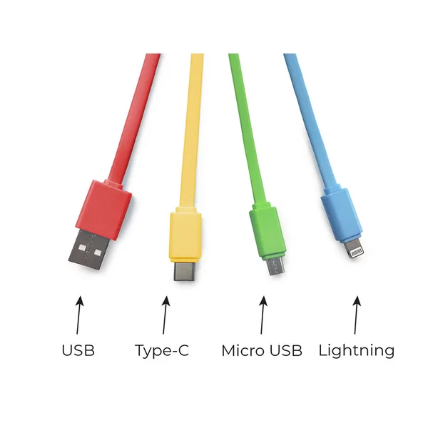 Câble multi chargeurs - Arc-en-ciel