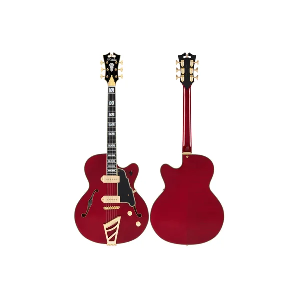 D'ANGELICO Excel 59 Trans Cherry