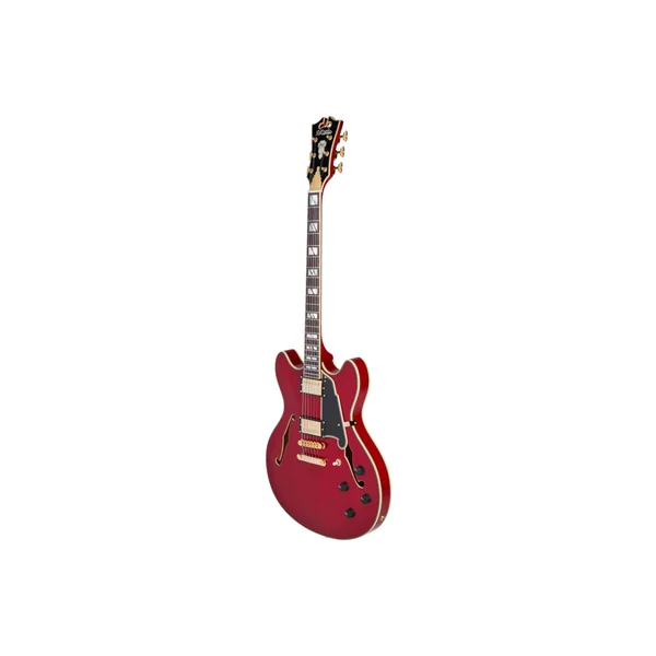 D'ANGELICO Excel DC Trans Cherry