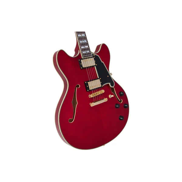 D'ANGELICO Excel DC Trans Cherry