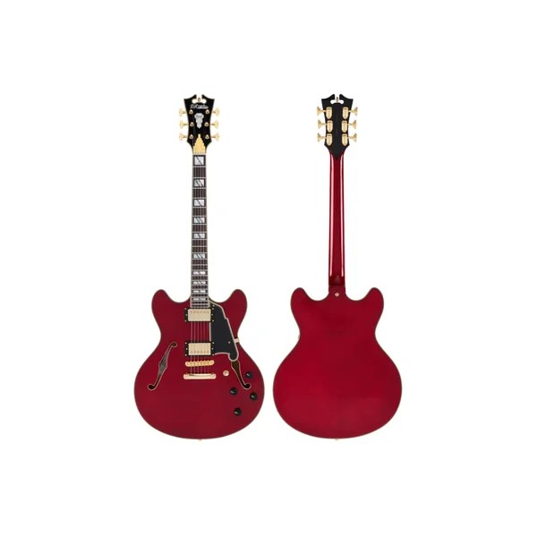 D'ANGELICO Excel DC Trans Cherry