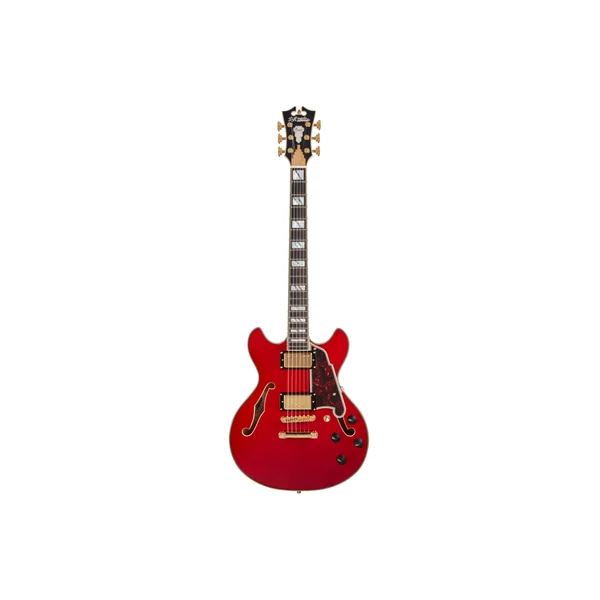 D'ANGELICO Excel Mini DC Trans Cherry