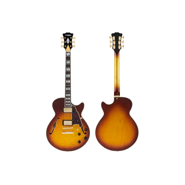 D'ANGELICO Excel SS XT Iced Tea Burst Quilt