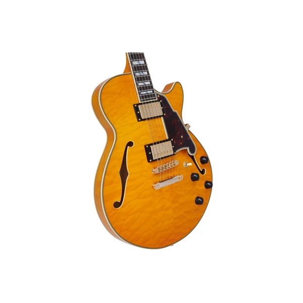D'ANGELICO Excel SS XT Vintage Natural Quilt