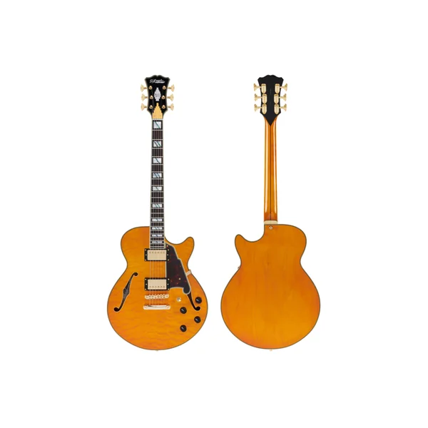 D'ANGELICO Excel SS XT Vintage Natural Quilt