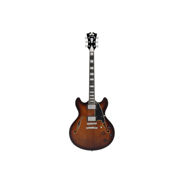 D'ANGELICO Premier DC Brown Burst