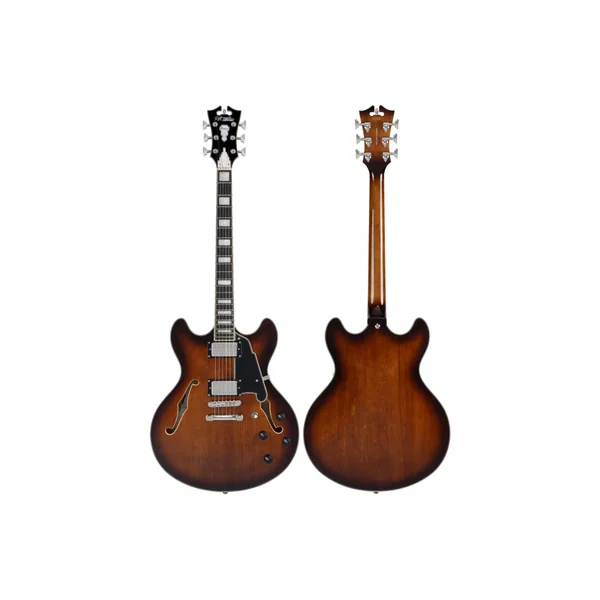 D'ANGELICO Premier DC Brown Burst