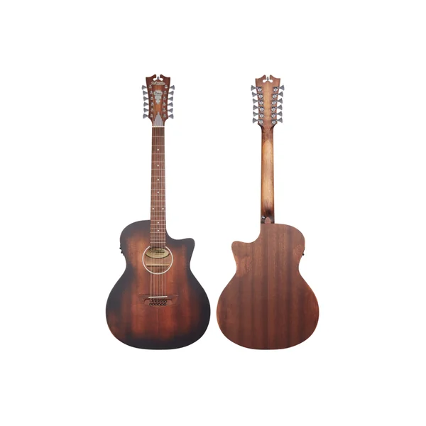 D'ANGELICO Premier Fulton LS Aged Mahogany 12 cordes