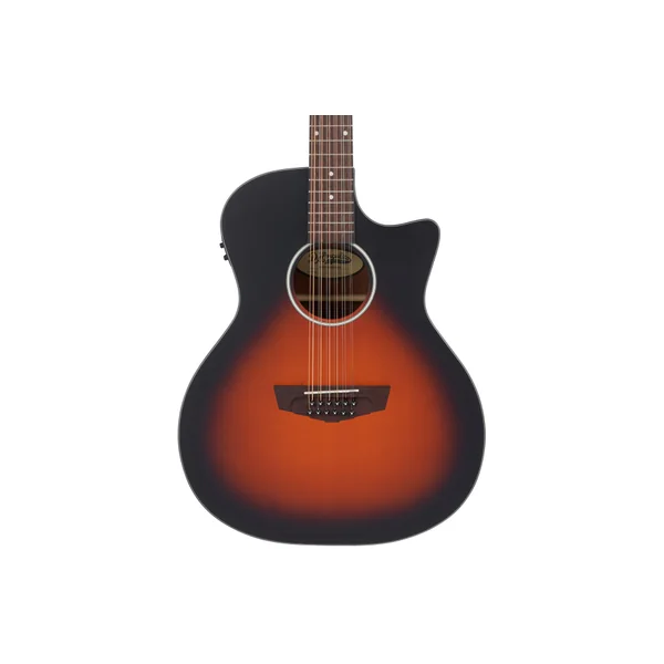 D'ANGELICO Premier Fulton LS Satin Vintage Sunburst 12 cordes