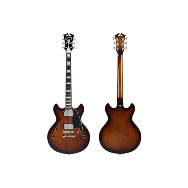 D'ANGELICO Premier Mini DC Brown Burst
