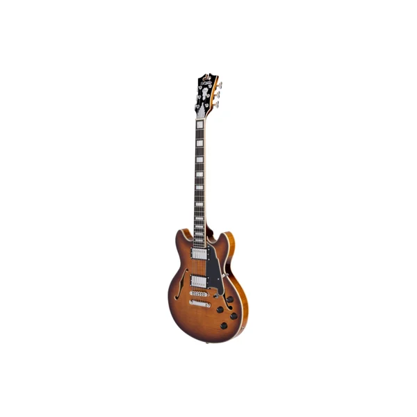 D'ANGELICO Premier Mini DC Dark Iced Tea Burst