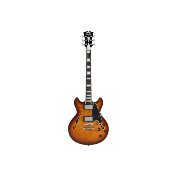 D'ANGELICO Premier Mini DC Dark Iced Tea Burst