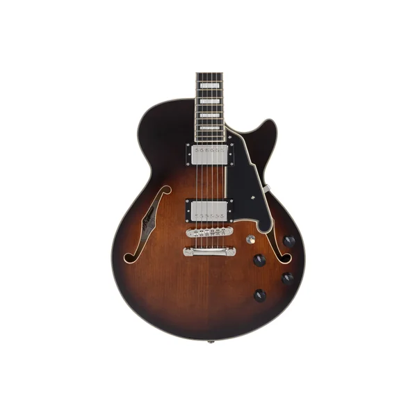D'ANGELICO Premier SS Brown Burst