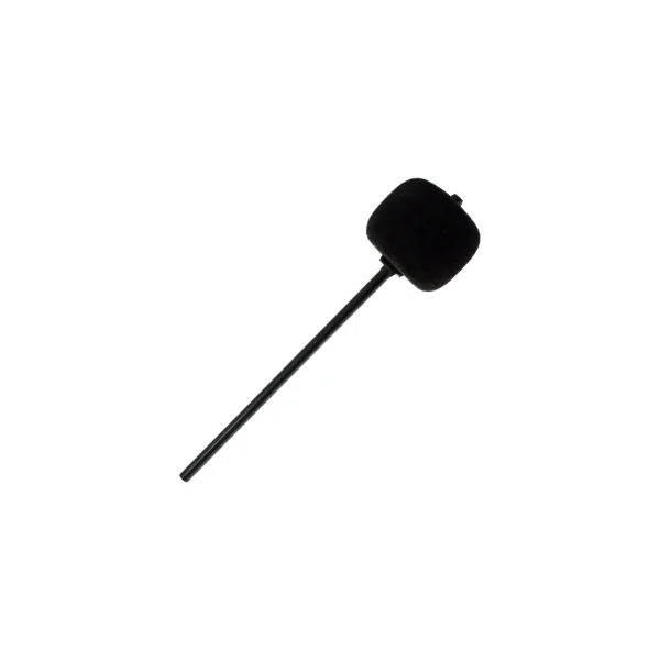 DANMAR 206CKBK Batte Grosse Caisse Feutre Noir - Tige Noire