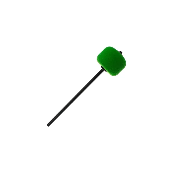 DANMAR 206CKGR Batte Grosse Caisse Feutre Vert - Tige Noire