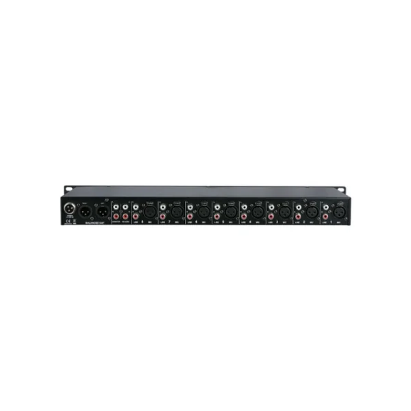 DAP-Audio Compact 8.1 Table de mixage fixe 8 canaux, 1U, 1 sortie