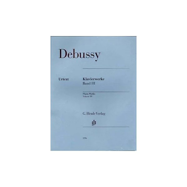 Debussy C. Oeuvres Vol 3 Piano