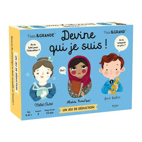 Devine qui je suis ? Jeu de déduction - Kimane