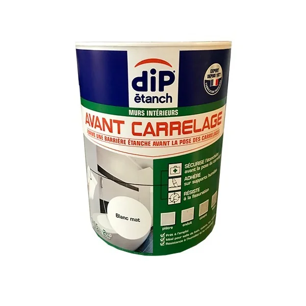DIP étanch Avant carrelage