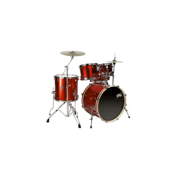 DS DRUMS DSX Batterie 22"/5pcs Red Sparkle