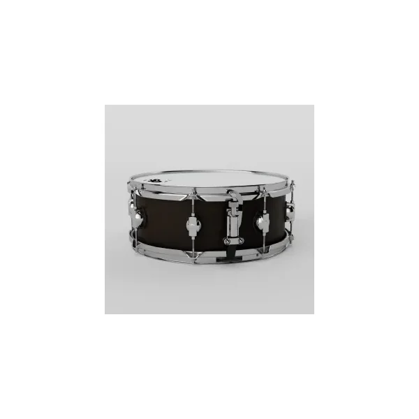 DS DRUMS Groove Master Caisse Claire 14"x 6.5" Satin Black Mist
