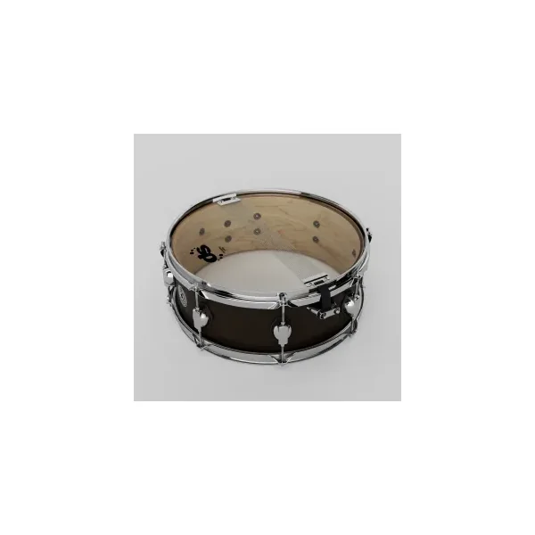 DS DRUMS Groove Master Caisse Claire 14"x 6.5" Satin Black Mist