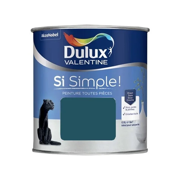 Dulux Valentine Peinture Si Simple! Le Bleu canard