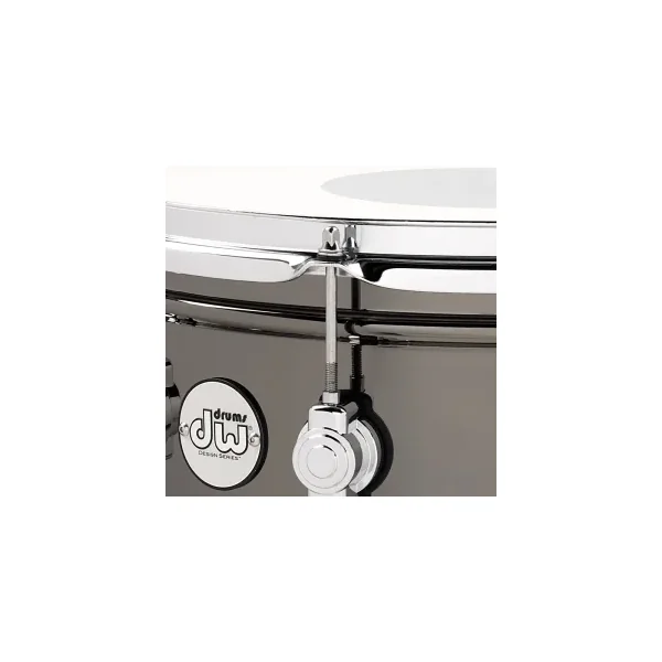 DW Design Caisse Claire 14"x 6.5" Black Nickel Over Brass