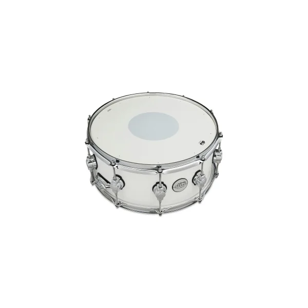 DW Design Caisse Claire 14"x 6" Gloss White
