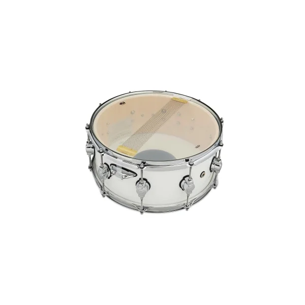 DW Design Caisse Claire 14"x 6" Gloss White