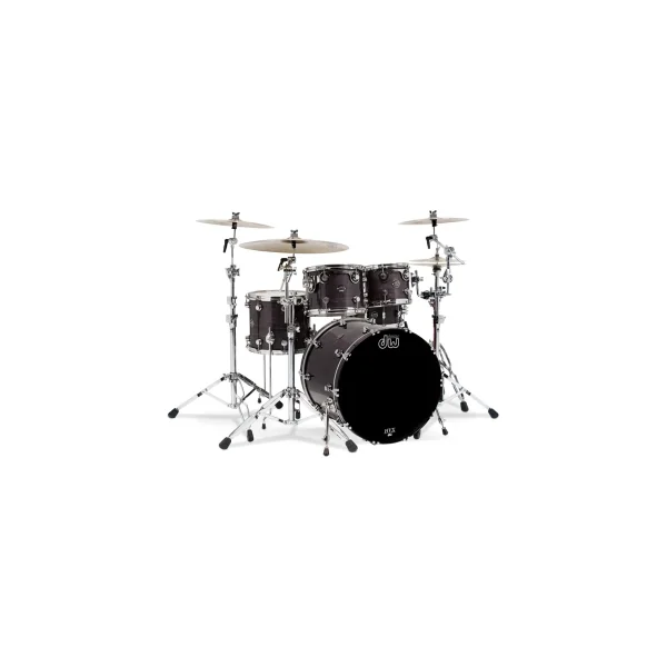 DW Performance Lacquer Batterie 22"/4pcs Ebony Stain