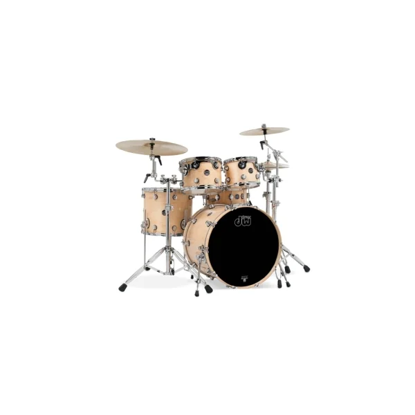 DW Performance Lacquer Batterie 22"/4pcs Natural Lacquer