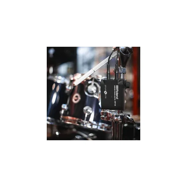 DWe Batterie 22"- 5 fûts - Midnight Blue Metallic + Hardware + Full Pack Roland
