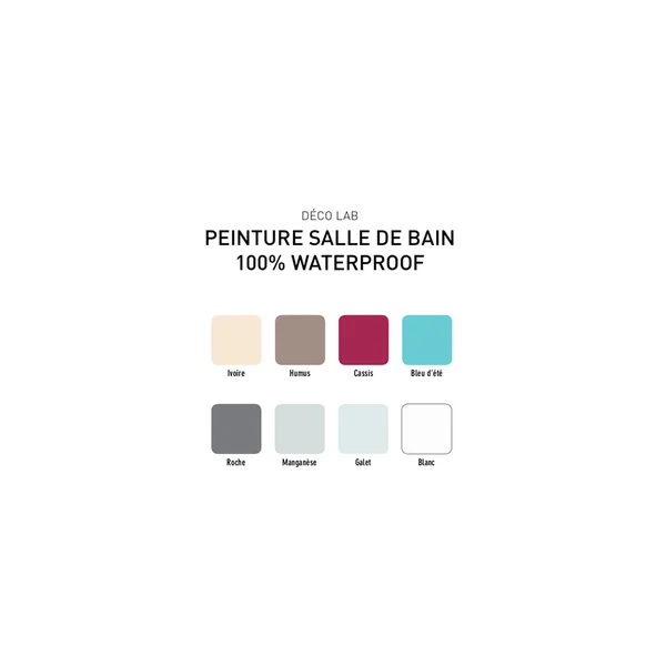 Déco LAB Peinture Salle de bain 100% Waterproof V33 Galet