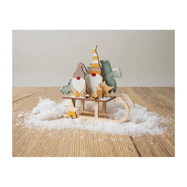Déco à emboîter « Luge des lutins »