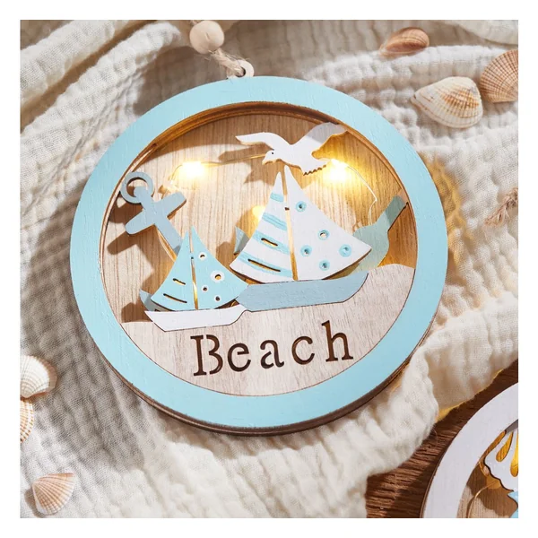 Déco à suspendre « Voiliers Beach »